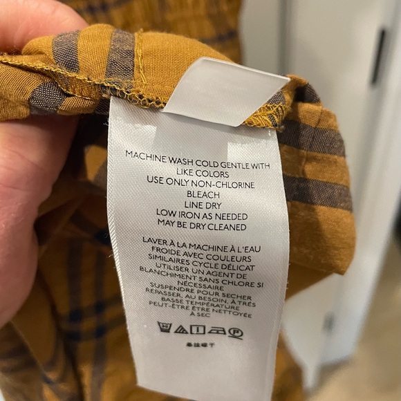 Maeve Somerset Plaid Dress by Anthropologie size medium - Picture 5 of 8